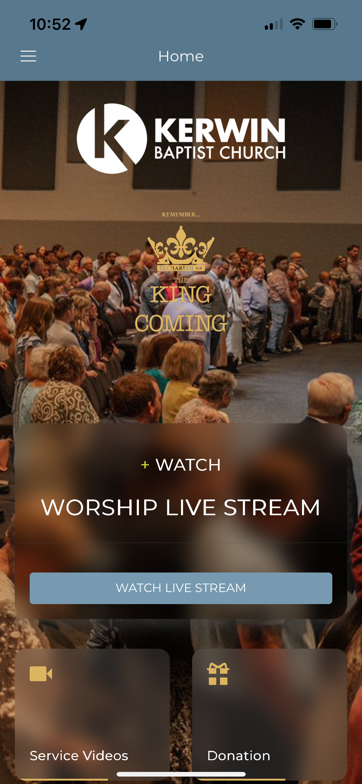 Kerwin Baptist Church App